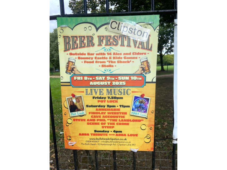 Clipston Beer Festival