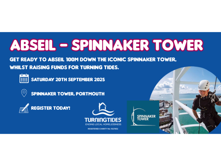Abseil Spinnaker Tower for Turning Tides