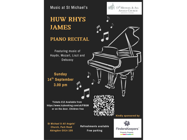 Huw  Rhys James Piano Recital