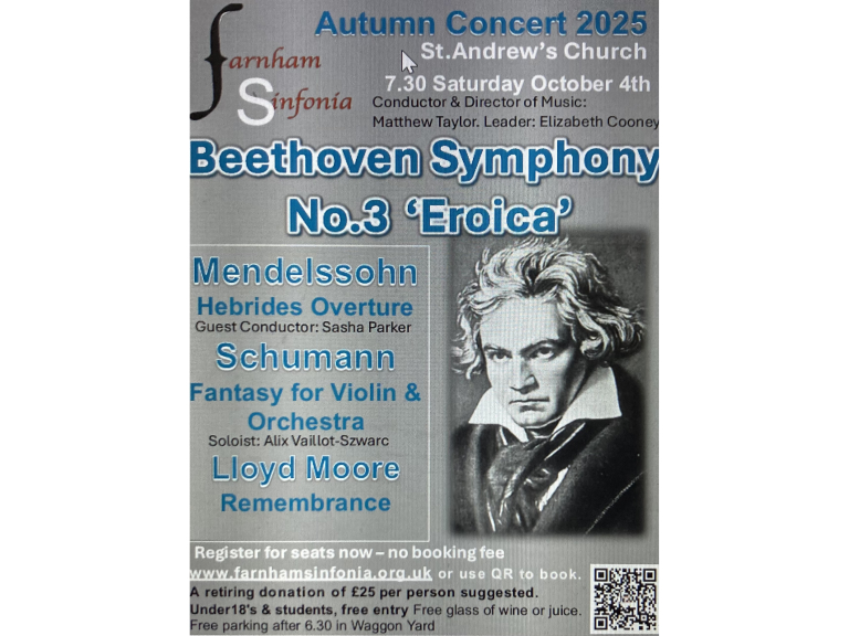 Farnham Sinfonia Autumn Concert