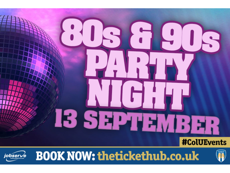 80s and 90s Party Night 