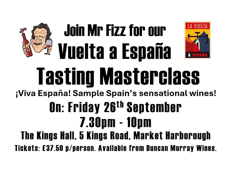Spanish Wine Tasting Masterclass - Duncan Murray Wines