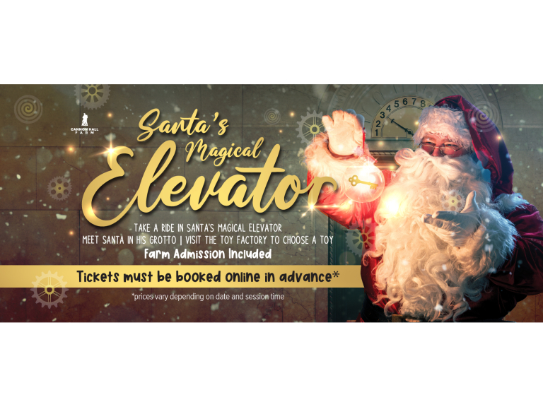 Santa's Magical Elevator at Cannon Hall Farm