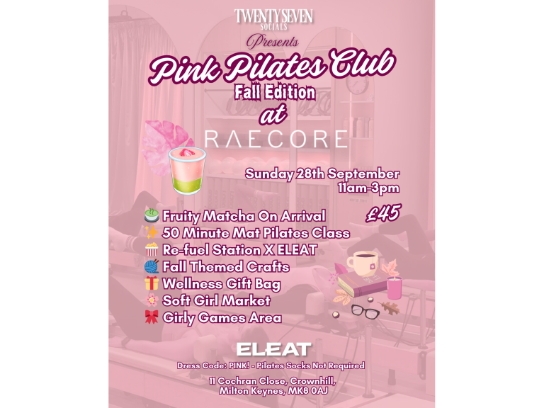 Pink Pilates Club @ Raecore - Fall Edition