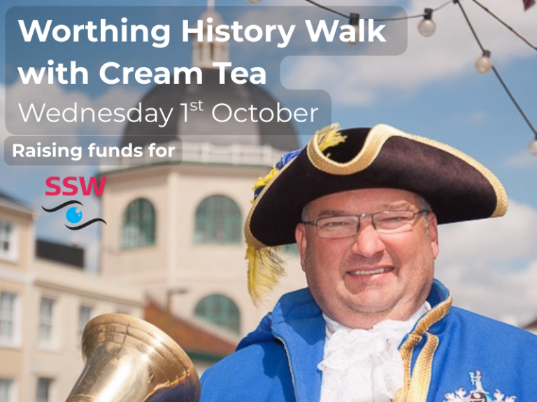 Worthing History Walk with Town Crier Bob Smytherman
