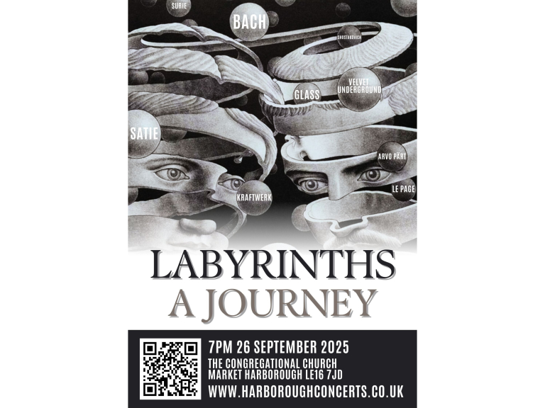 Harborough Concerts Presents 'Labyrinths - A Musical Journey'