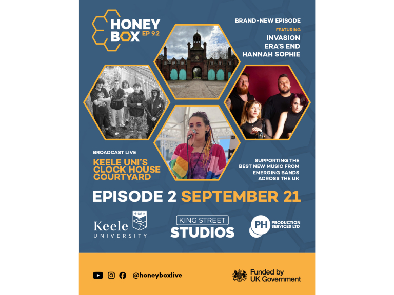 Honey Box Live at Keele Clock House Courtyard