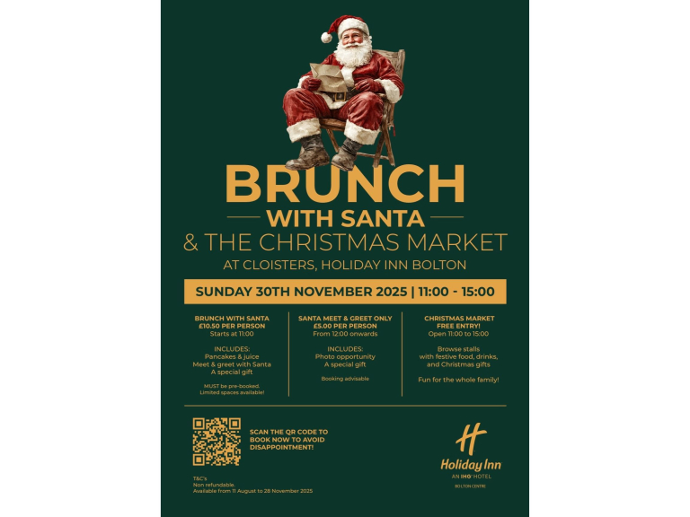 Brunch With Santa & The Christmas Market at The Holiday Inn