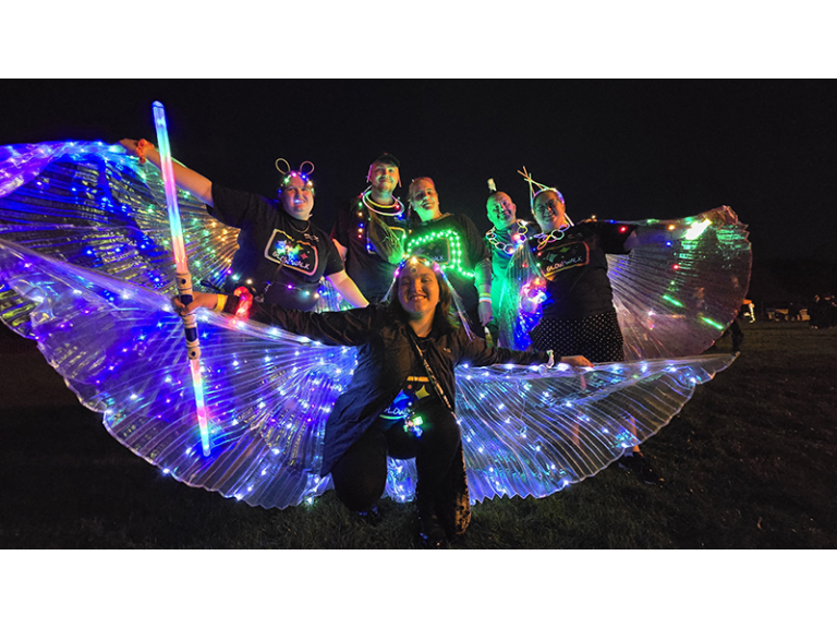 Acorns Glow Walk