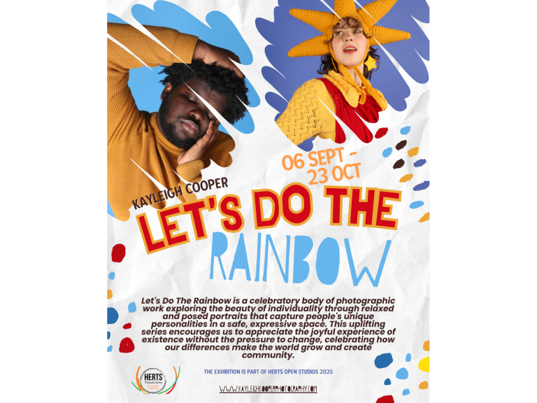 Herts Visual Arts Open Studios Exhibition | Kayleigh Cooper - Let’s Do The Rainbow