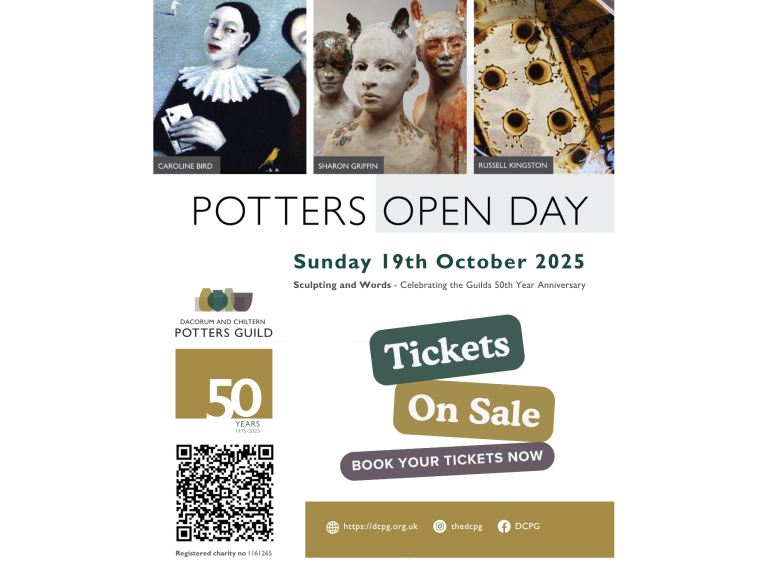 The Dacorum & Chiltern Potters Guild | Second Potters Open Day 2025 *50th Anniversary*