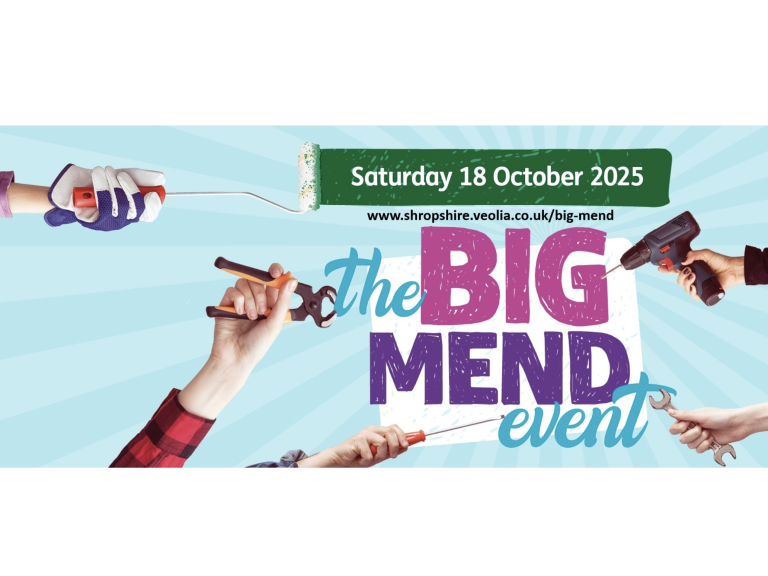 The Big Mend in Shrewsbury this October