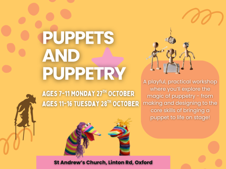 Creation Theatre Half-Term Workshop: Puppets & Puppetry 