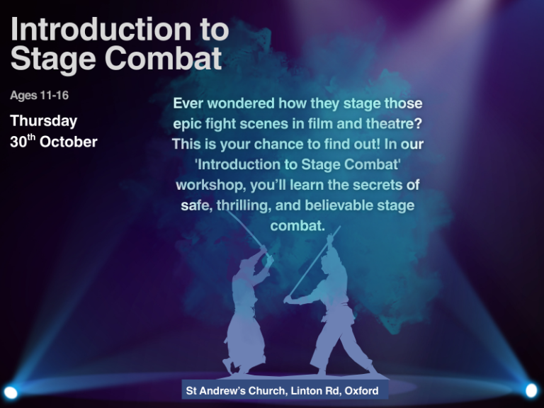 Creation Theatre Half-Term Workshop: Introduction to Stage Combat