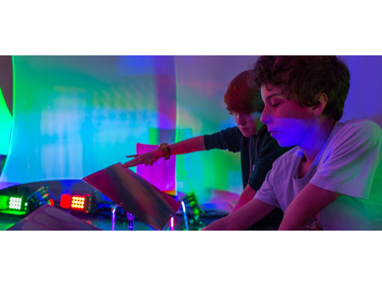 Symphony of the Senses: Colour/Music installation