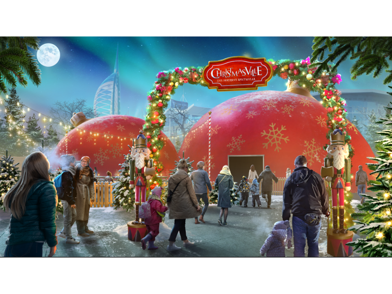Festive First for Portsmouth as ApolloDomes Launch ‘Christmasville’ Festive Experience