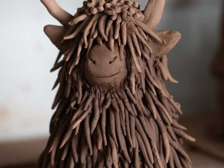 Highland Cow Clay Workshop - Somerset Brick and Tile Museum