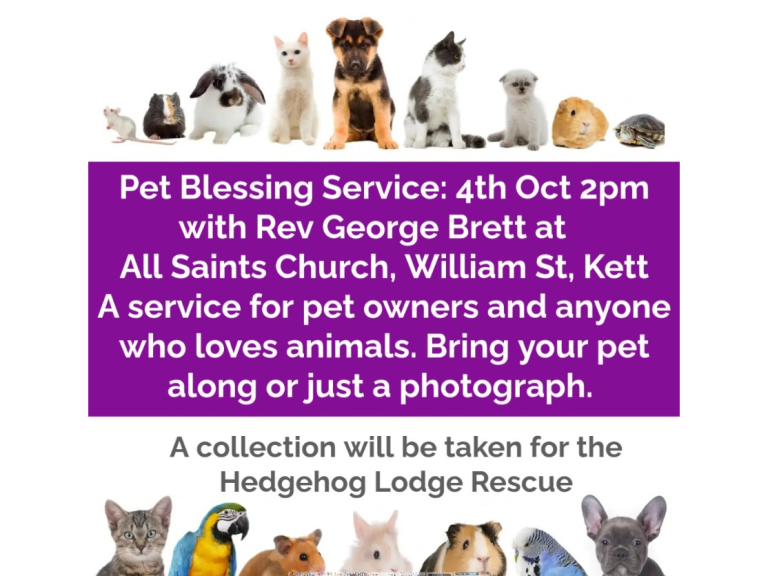 Pet Blessing at All Saints