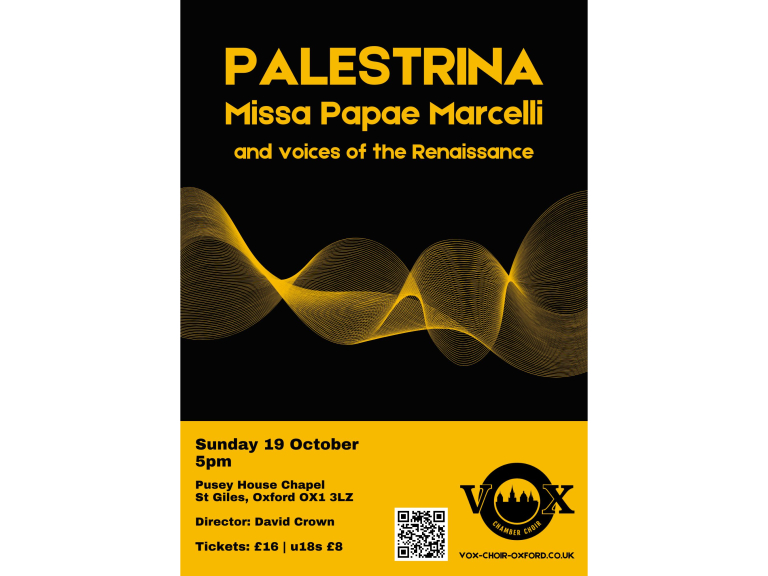 Palestrina Missa Papae Marcelli and Voices of the Renaissance - vOx Chamber Choir