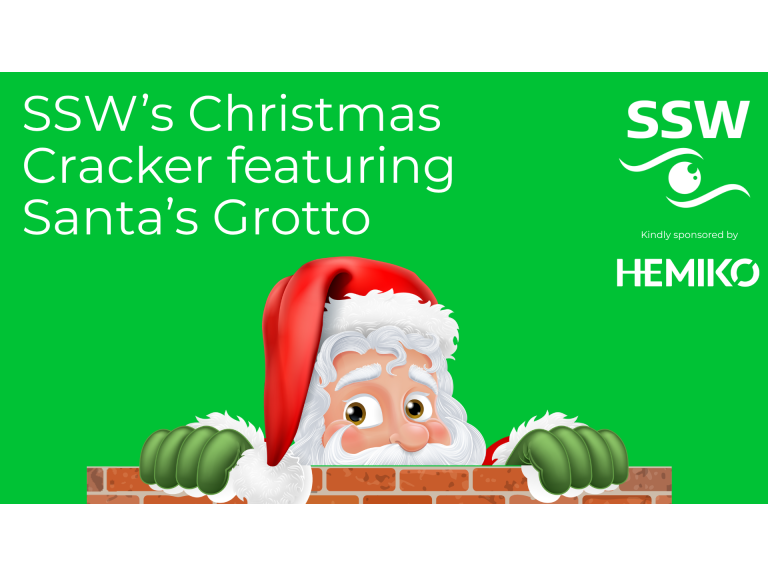 Christmas Cracker featuring Santa's Grotto