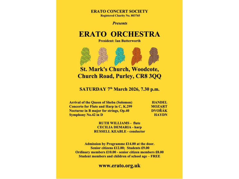 Erato Orchestra Concert - March 2026