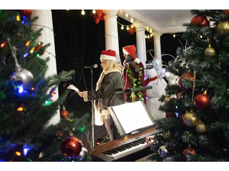 Christmas Singalong on the Tea Lawn at Lauderdale House