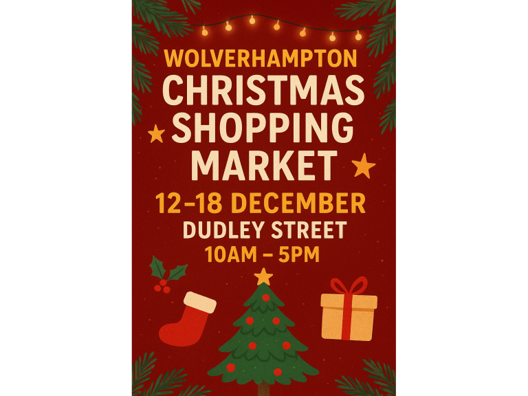 Christmas Shopping Market at Wolverhampton