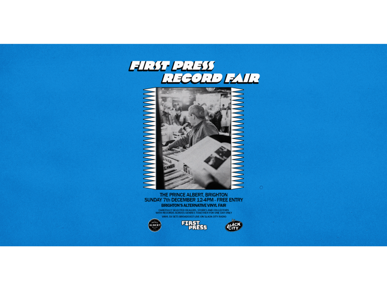 First Press Record Fair @ The Prince Albert, Brighton - 07/12/25 12-4pm