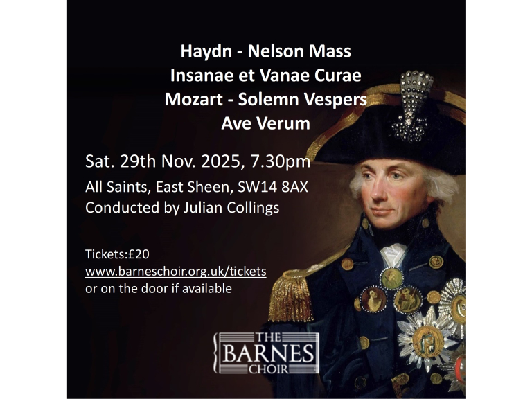 The Barnes Choir Autumn Concert 