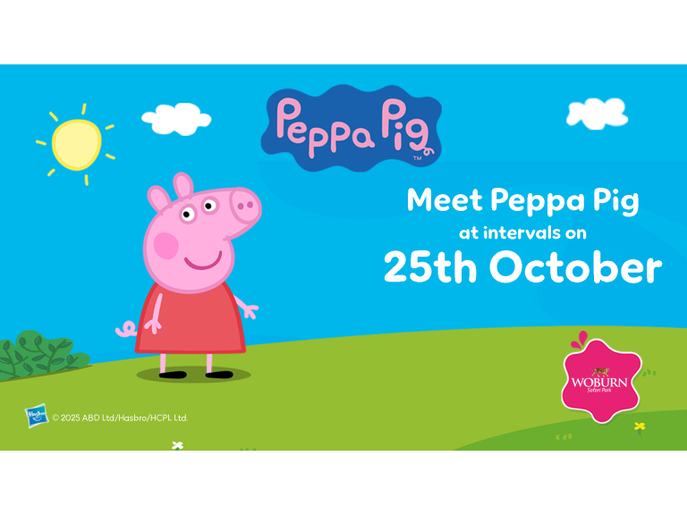 Come and meet Peppa Pig at Woburn Safari Park 