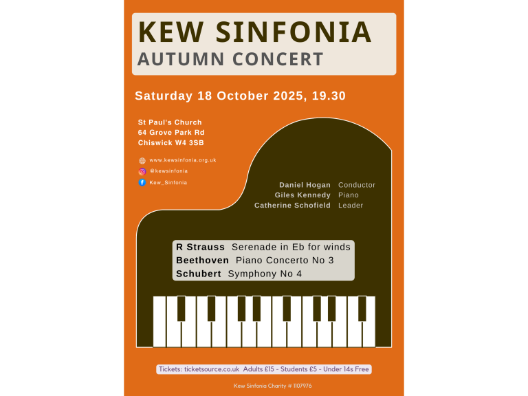 Kew Sinfonia Autumn Concert