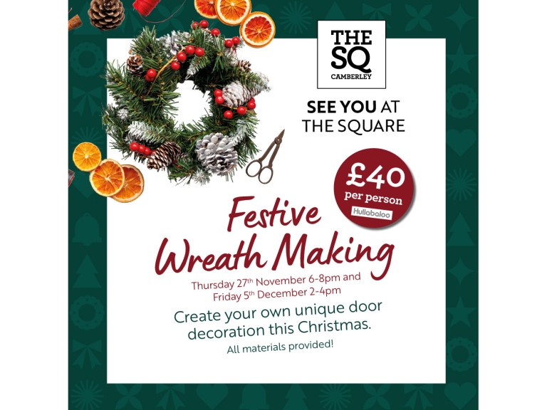 Festive Wreath Making at The Square 