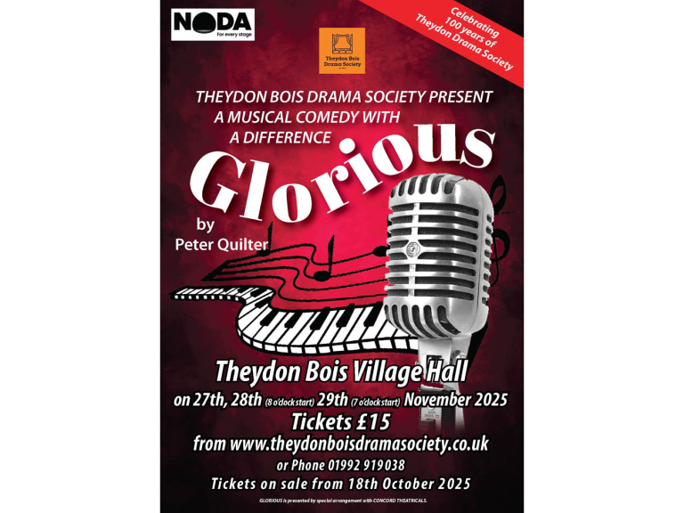 Glorious! a play by Peter Quilter