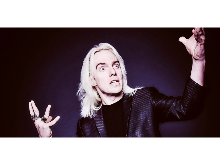 John Robertson plays with his Audience