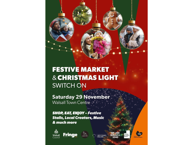 🎄✨ Walsall Festive Markets & Christmas Lights Switch-On! ✨🎄