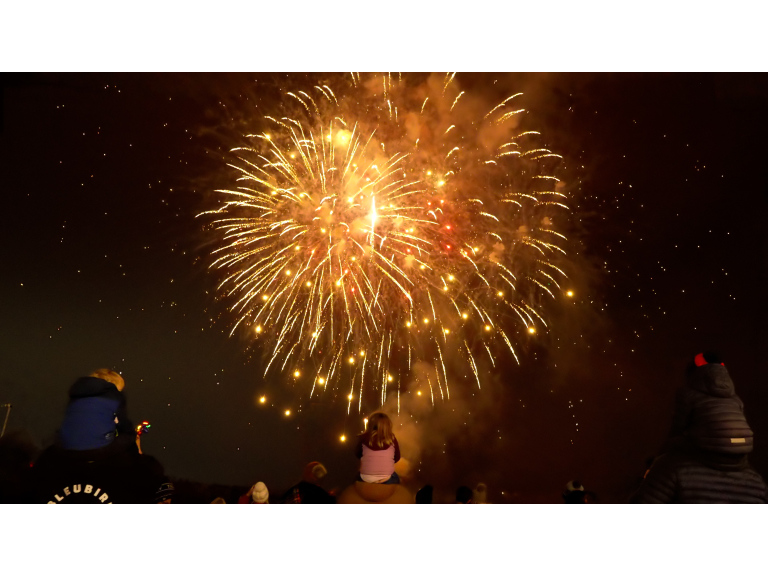 Award winning firework experts help to  illuminate Staffordshire skies 