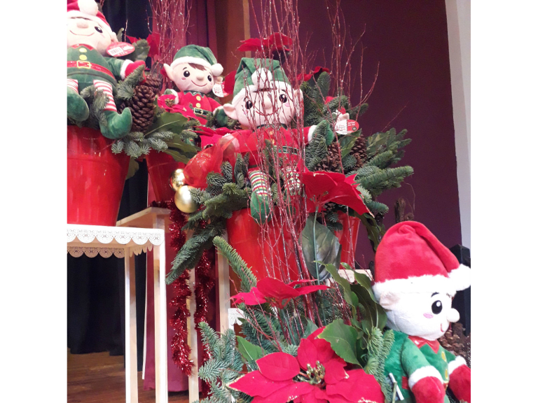 Festive Floral Demonstration with Gill McGregor