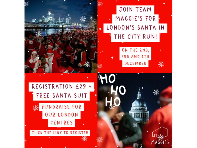 Maggie's London Santa In The City 2025