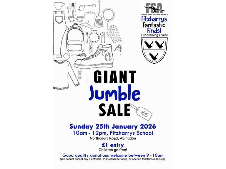 Fitzharrys Giant Jumble Sale