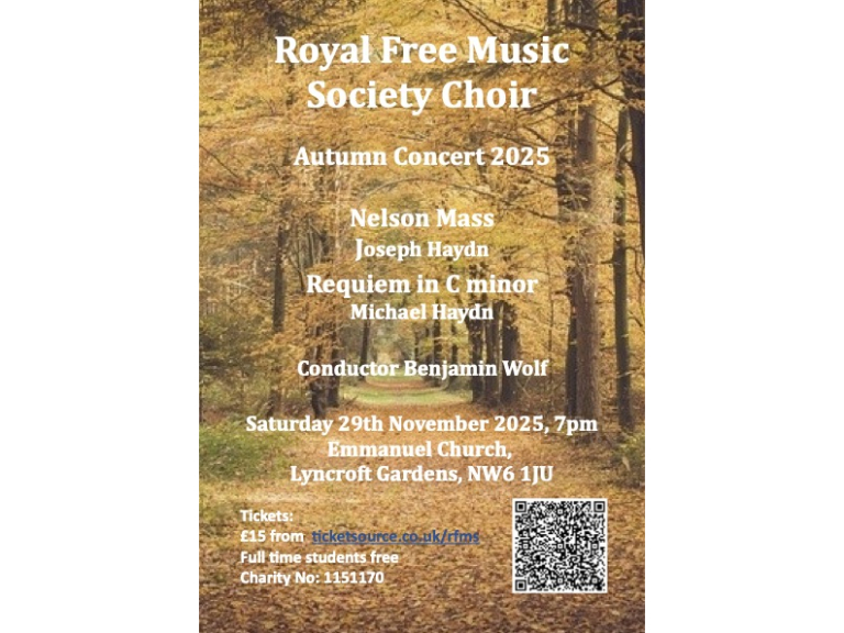 Royal Free Music Society Autumn Concert