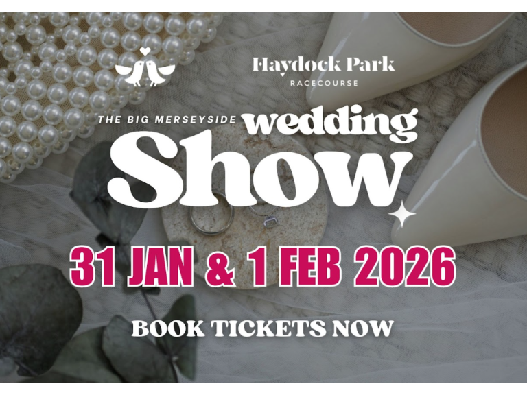  Haydock Racecourse. Big Merseyside Wedding Show - 31st Jan + 1st Feb 2026