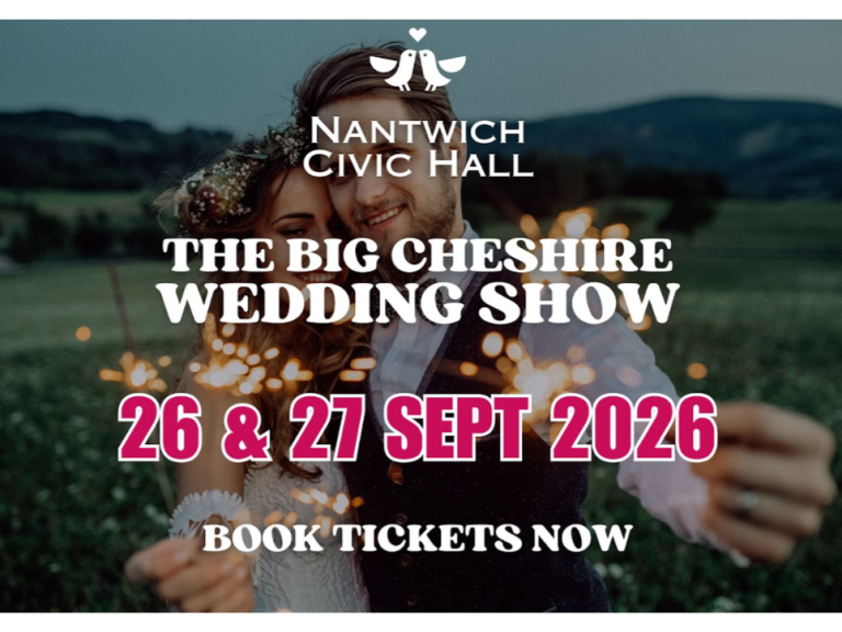 The Big Cheshire Wedding Fair at Nantwich Civic Hall - 26 & 27 September 2026