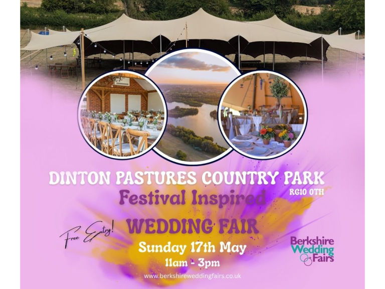 Festival Inspired Wedding Fair at Dinton Pastures Country Park