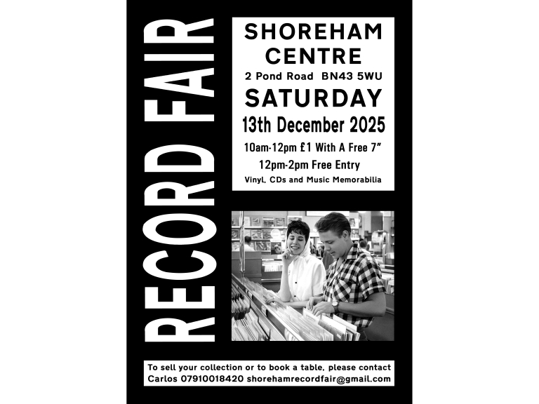 Shoreham Record Fair 13th December