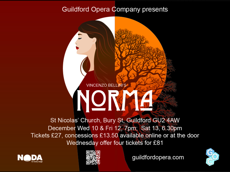 Guildford Opera perform Bellini's NORMA