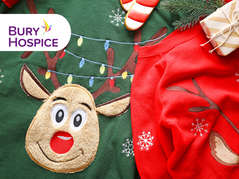 Bury Hospice Christmas Jumper Day