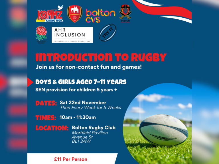 Introduction to Rugby Sessions with Krimmz