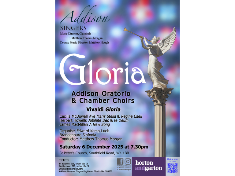 Addison Singers Autumn Concert - Vivaldi Gloria 