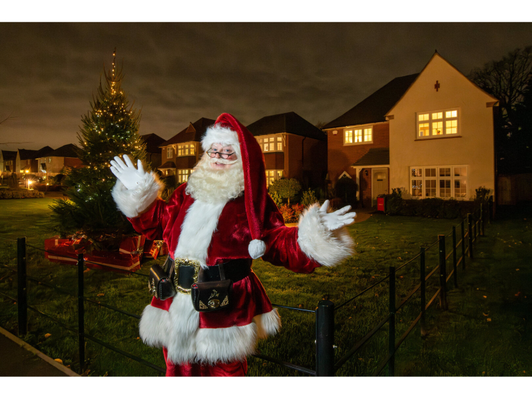 Santa’s coming to town! Housebuilder invites Lichfield community for a day of festive fun