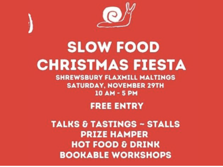 Slow Food Christmas Fiesta in Shrewsbury